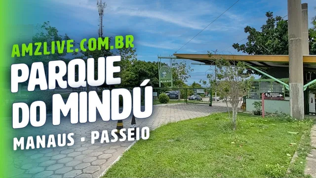 Registro em vídeo do Parque Municipal do Mindu, em Manaus, feito pelo canal AmzLive