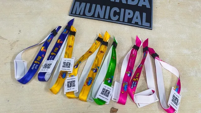 Guarda Municipal impede venda ilegal de pulseiras do ‘#SouManaus 2025’